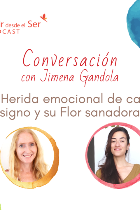 Episodio 151: La herida de cada signo y su Flor sanadora. con Jimena Gandola